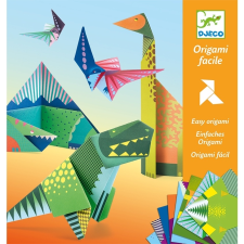DJECO Djeco - Origami - Dinoszauruszok - Dinosaurs kreatív és készségfejlesztő