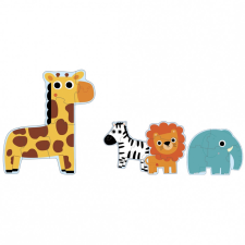 DJECO Djeco Primo puzzle - A szavannán - In the jungle játékfigura