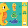 DJECO Djeco Primo puzzle- A tengerben 4-6-9db-os
