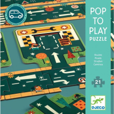 DJECO Djeco Roads puzzle, kirakós