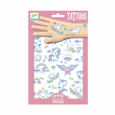 DJECO Djeco Tetováló matricák - Unikornisok - Unicorns kreatív és készségfejlesztő