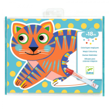 DJECO Djeco Vízzel színező készlet - Állat alakú lapokkal - Animalo-Ma kreatív és készségfejlesztő