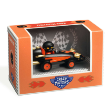 DJECO Dragon Fire versenyautó, Crazy Motors Collection, Djeco autópálya és játékautó