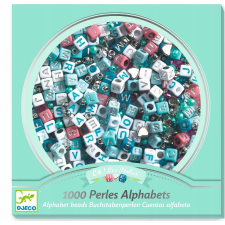 DJECO Ékszerkészítő szett Ábécé ezüst (DJ00030) kreatív és készségfejlesztő