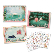 DJECO Enchanted Land matricák, Djeco gyermek- és ifjúsági könyv