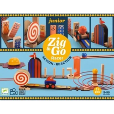 DJECO Építőjáték - Forgalmas, 51 db-os (3070900056503) kreatív és készségfejlesztő