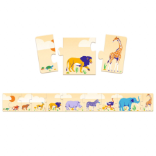 DJECO Fa puzzle Kicsitől nagyig, Djeco puzzle, kirakós