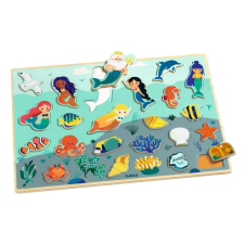 DJECO Fa puzzle Ocean, Djeco puzzle, kirakós