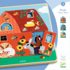 DJECO Farm Animals Layer Puzzle, Djeco