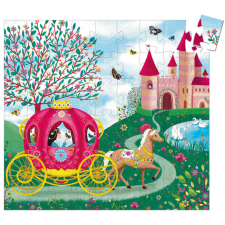  Djeco Formadobozos puzzle - Elise hintója - Elise Carriage puzzle, kirakós