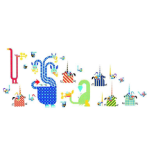 DJECO Gyermekszoba dekoráció Falmatricák Dragons, Djeco gyerekszoba dekoráció