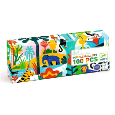 DJECO Jungle, 100 darabos puzzle, kirakós