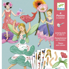 Djeco Kapcsos kép készítés - Tündérek - Fairies kreatív és készségfejlesztő