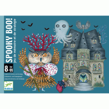 DJECO Kártyajáték - Borzongós - Spooky Boo! kártyajáték