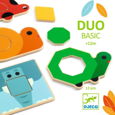DJECO Képkirakó - Kettős játék - DuoBasic - Djeco oktatójáték