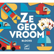 DJECO Képkirakó - Közlekedés - Ze Geo Vroum puzzle, kirakós