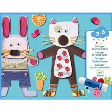 DJECO Kollázs műhely - Kicsiknek - Collages for little ones kreatív és készségfejlesztő