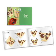DJECO Kreatív játék kezdőknek origami Animals kreatív és készségfejlesztő