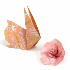 DJECO Kreatív játék origami lapok Haru, Djeco kreatív és készségfejlesztő