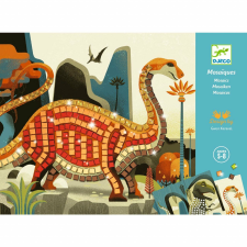 DJECO Kreatív mozaikjáték Dinosaurs, Djeco kreatív és készségfejlesztő
