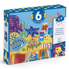 Djeco Kreatív műhely - Tengeri örömök - Seaside delights kreatív és készségfejlesztő
