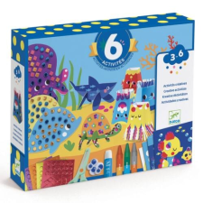 DJECO Kreatív műhely - Tengeri örömök - Seaside delights - Djeco kreatív és készségfejlesztő