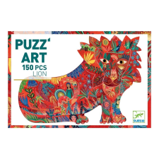 DJECO Lion - Oroszlán művész puzzle, 150 db-os puzzle, kirakós