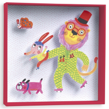  Djeco: Little Big room Falikép - Oroszlán - Lion grafika, keretezett kép