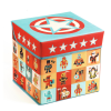 DJECO : Little Big room Játéktároló ülőke - Csillagok - Stars