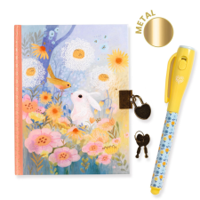 DJECO : Lovely Paper Titkos napló varázstollal - Kendra - Diary Kendra - Magic pen kreatív és készségfejlesztő