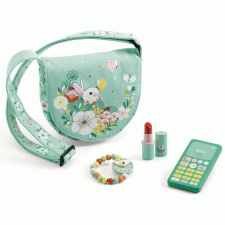 DJECO Lucy táskája kiegészítőkkel - Szerepjáték - Lucy's bag and accessories - Djeco kreatív és készségfejlesztő