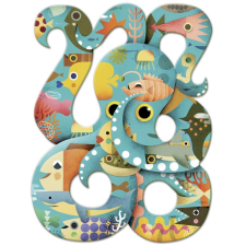  Djeco Művész puzzle - Octopus, 350 db-os játékfigura