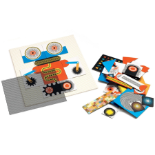 Djeco Optikai puzzle - Robotok, 60 db-os - Kinoptik Robots játékfigura