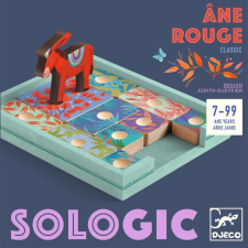 DJECO Párosító puzzle - Számos - Âne rouge - FSC 100% oktatójáték