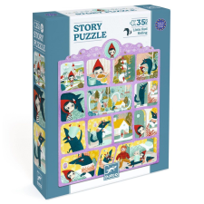 DJECO Piroska történetrejtvény, Djeco puzzle, kirakós