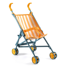 DJECO : Pomea Babakocsi - Napos, 54 cm - Stroller Sunshine - 54 cm játék babakocsi