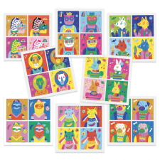 DJECO Pop Art Collage Workshop Andy Warhol, Djeco ihlette gyermek- és ifjúsági könyv