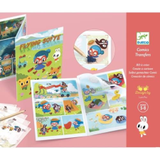DJECO Satírozó képregény készítés - Szárnyaló Szofi - Flying Sofye - Djeco kreatív és készségfejlesztő