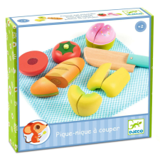 DJECO Szerepjáték - Piknik falatkák - Picnic to cut konyhakészlet