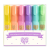 DJECO Szövegkiemelő mini toll készlet 6 pasztell színben - 6 mini pastel highlighters - Djeco