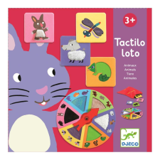 DJECO Tactilo Lotto Animals - Tapintható állatok oktatójáték