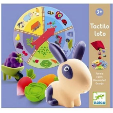 DJECO Tactilo Lotto Farm - Tapintható Lottofarm (145680) kreatív és készségfejlesztő