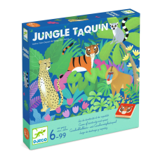 DJECO Társasjáték - Csibészke - Jungle Taquin társasjáték