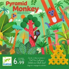 DJECO Társasjáték - Majompiramis - Pyramid Monkey társasjáték