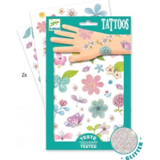 DJECO Tattoos, Fair Flowers Of The Field - Tetováló Matricák, Mezei Virágok (DJ09585) szépségszalon