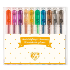 DJECO Zselés mini toll készlet - 10 klasszikus színben toll
