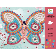 Djecot Djeco Mozaikkép készítés - Pillangók - Butterflies kreatív és készségfejlesztő