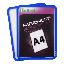 DJOIS Mágneses keret, A4, DJOIS "Magneto Solo", kék információs tábla, állvány