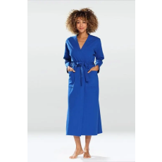 DKaren Melissa pamut fürdőköpeny, sötétkék M