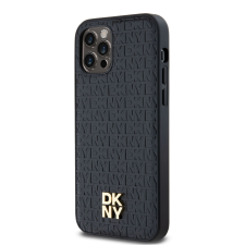 DKNY Apple iPhone 12/12 Pro DKNY DKHMP12MPSHRPSK MagSafe Hátlap - Fekete tok és táska